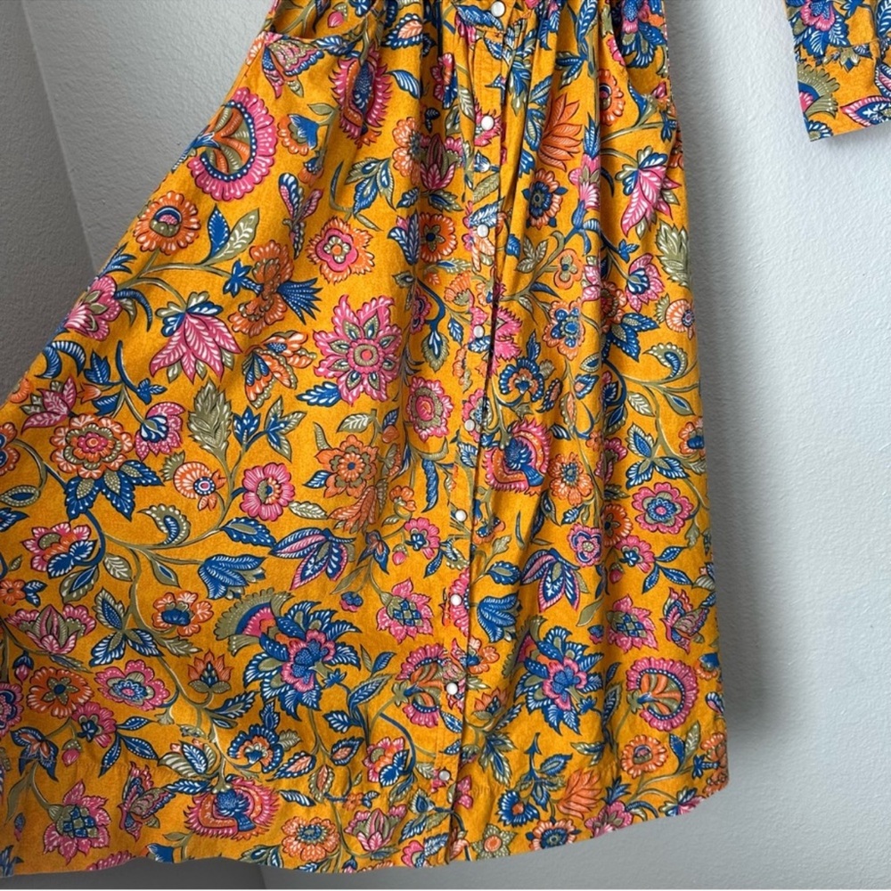 House of Harlow - Midi Dress - Western - Button Skirt - Tie Chest - Color Combo